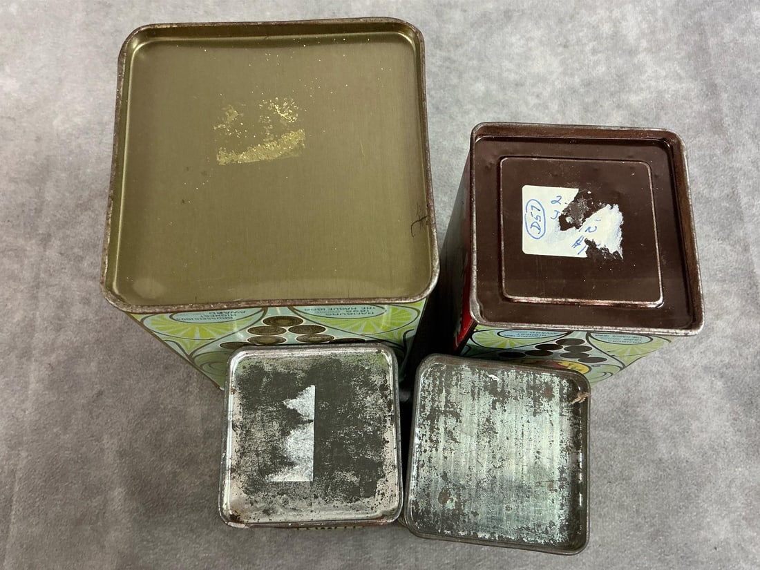 Droste's Cocoa Tins - 6