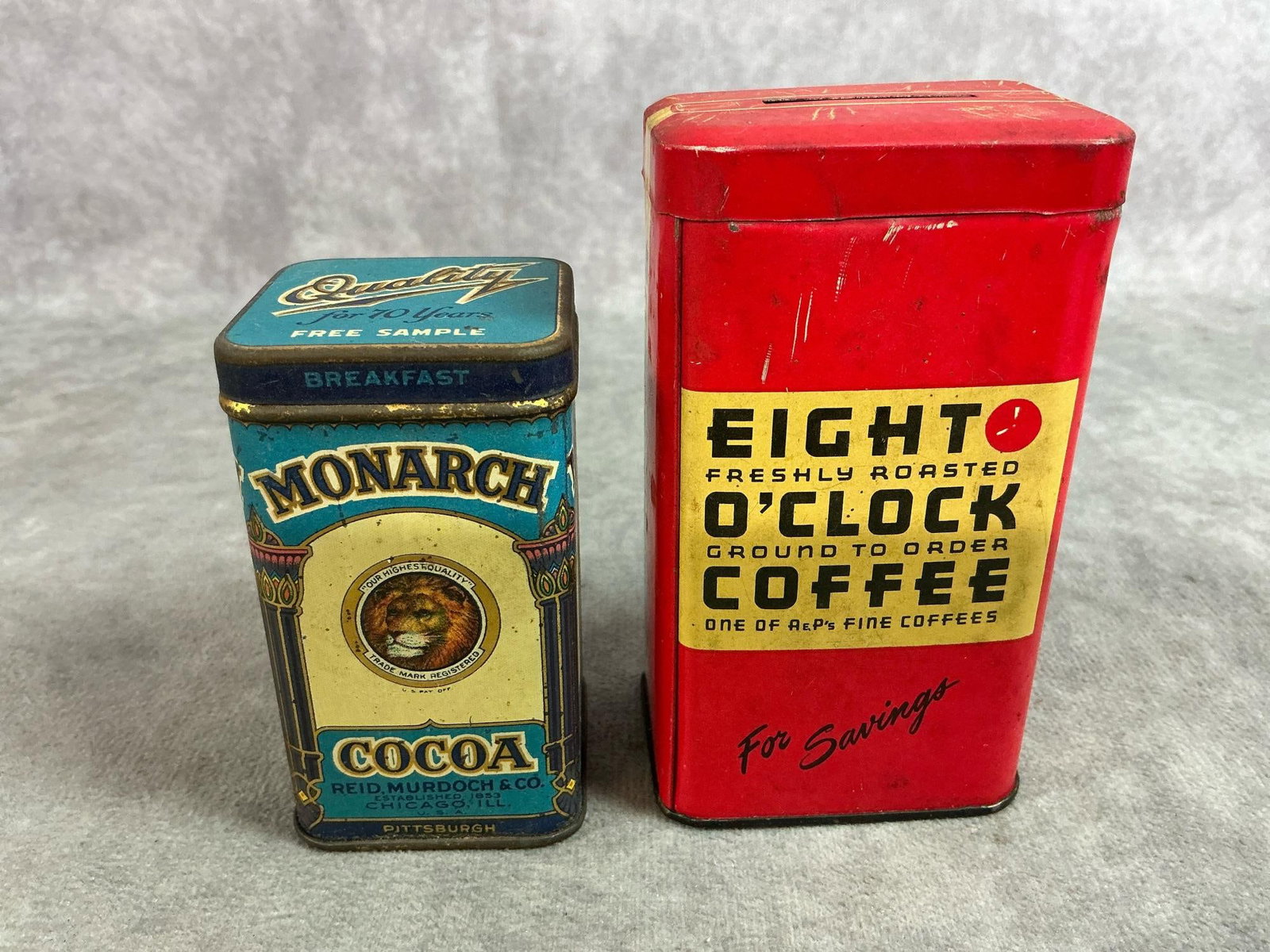 Coffee & Cocoa Tins - 6