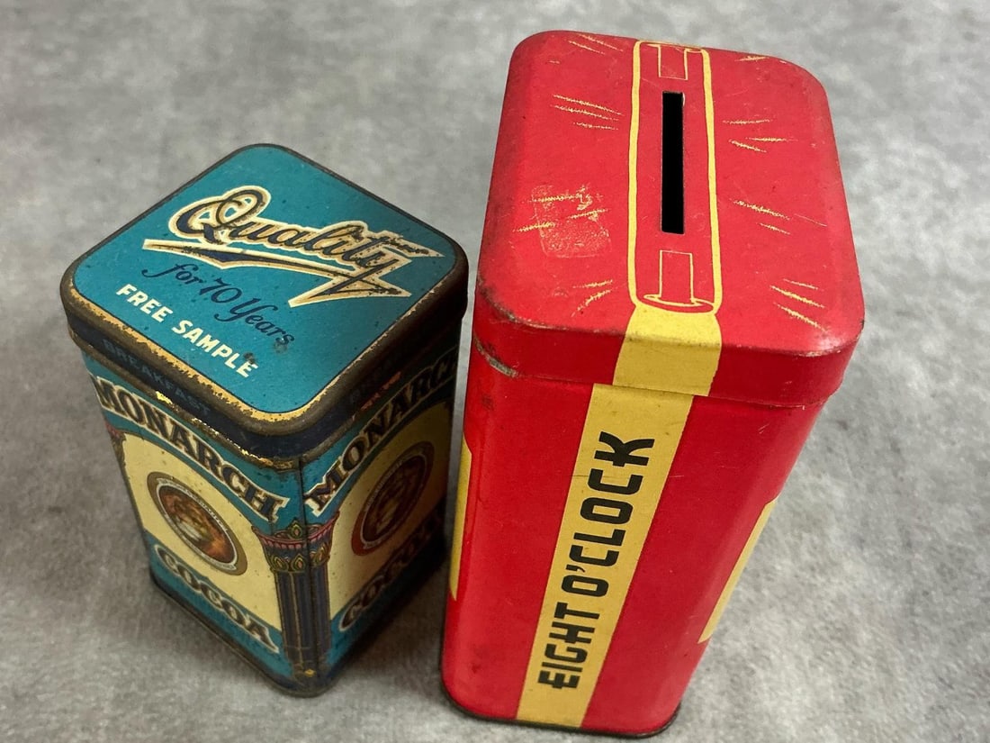 Coffee & Cocoa Tins - 7
