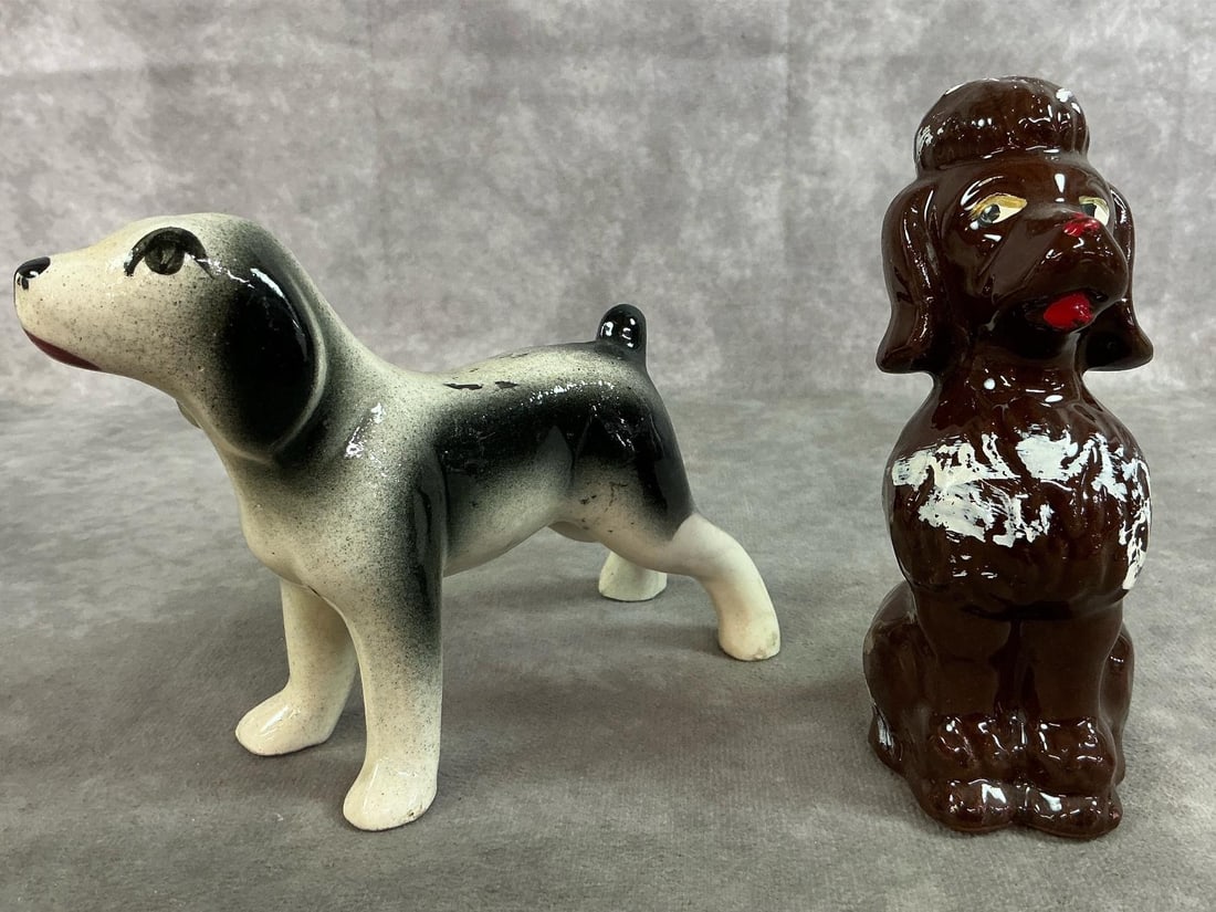 Collectible Ceramic Dogs - 6