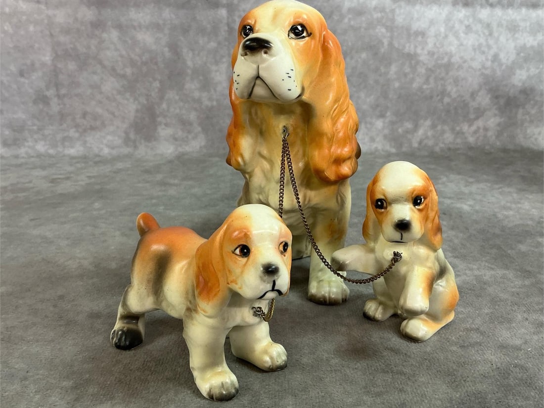 Ceramic Dog-Family Sets - 2
