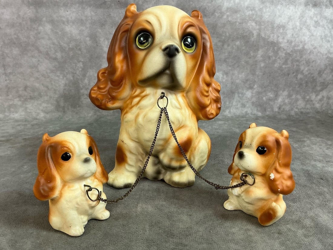 Ceramic Dog-Family Sets - 3