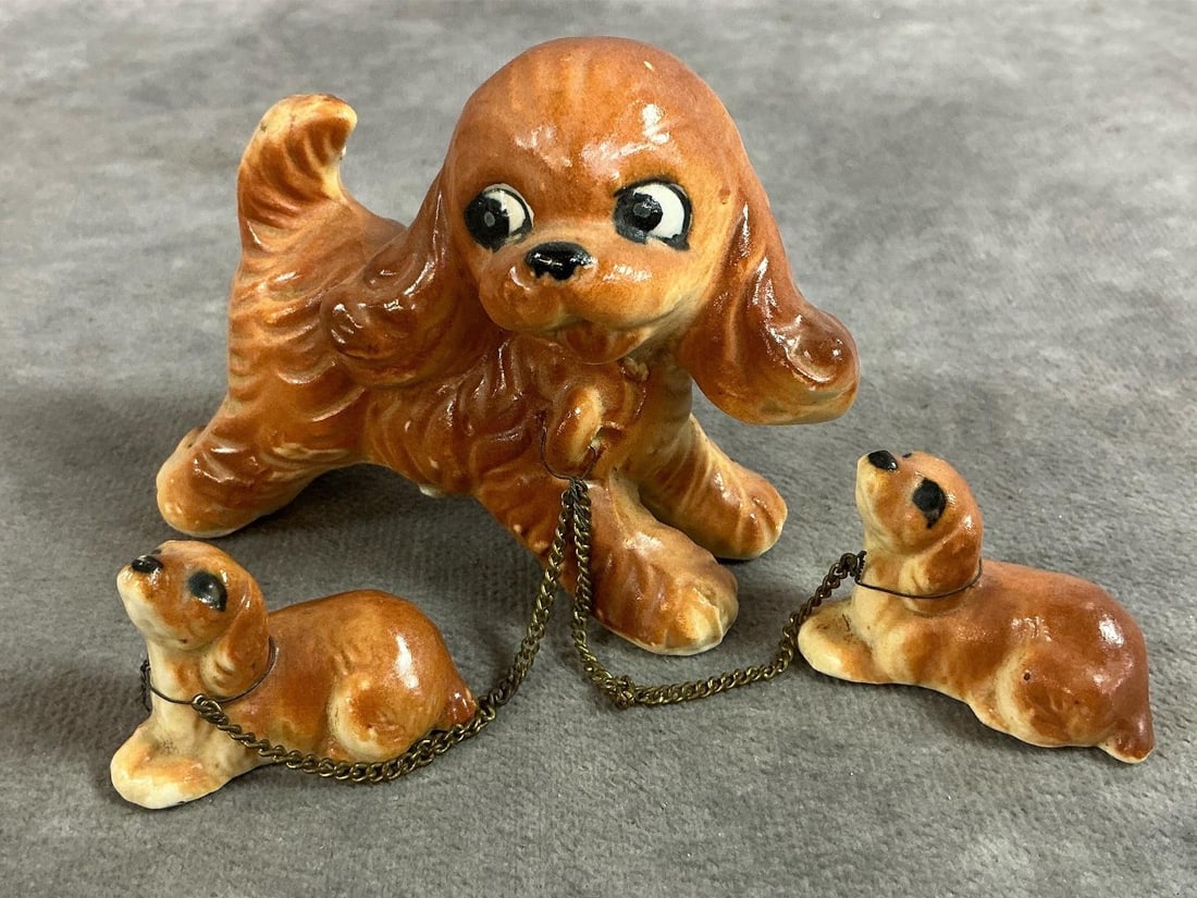 Ceramic Dog-Family Sets - 6