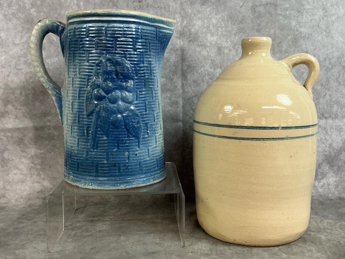 Stoneware Jug & Pitcher (1 of 9)