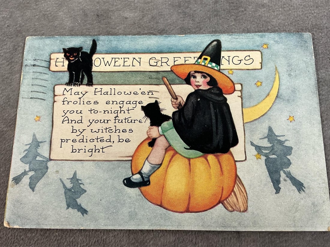 Fun Halloween Postcards - 6