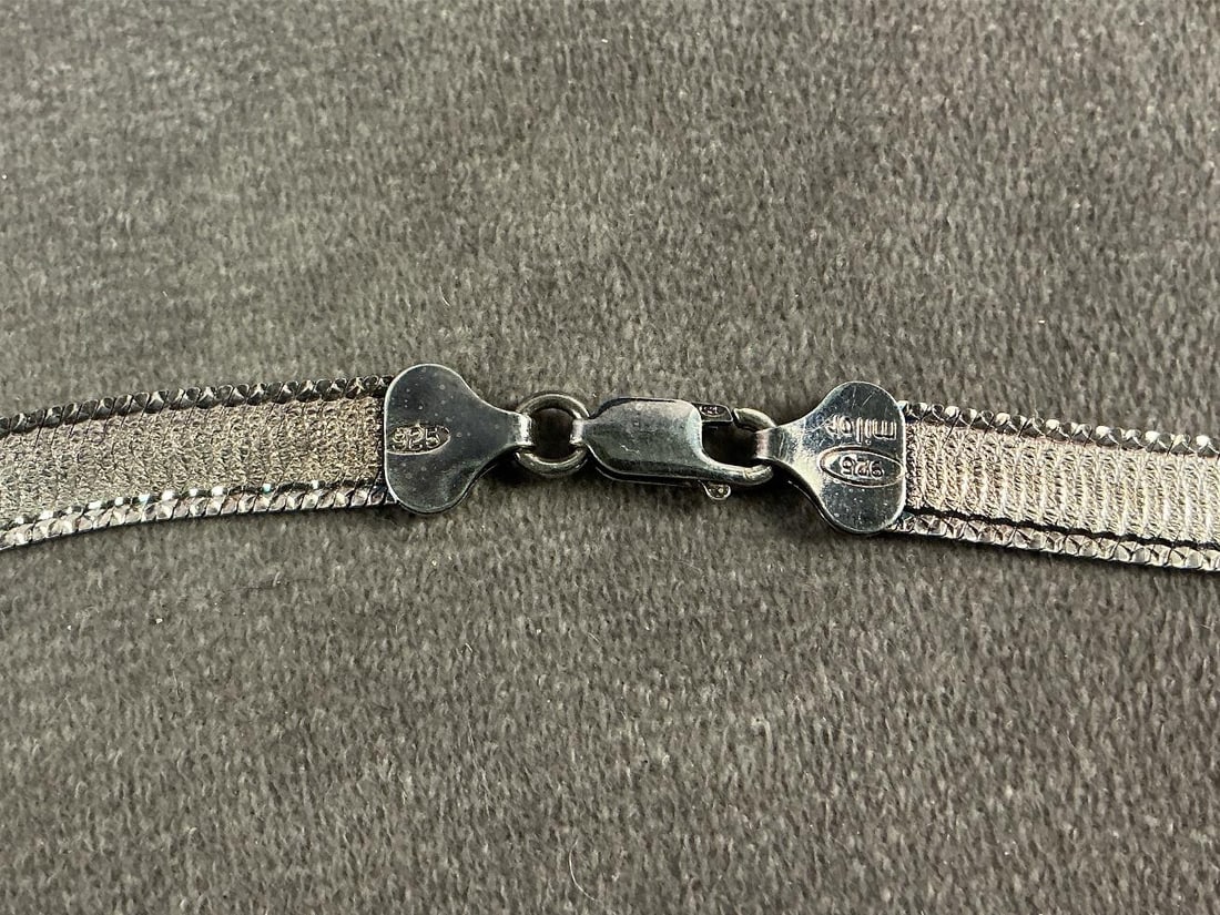 Sterling Necklace & Braclet - 4
