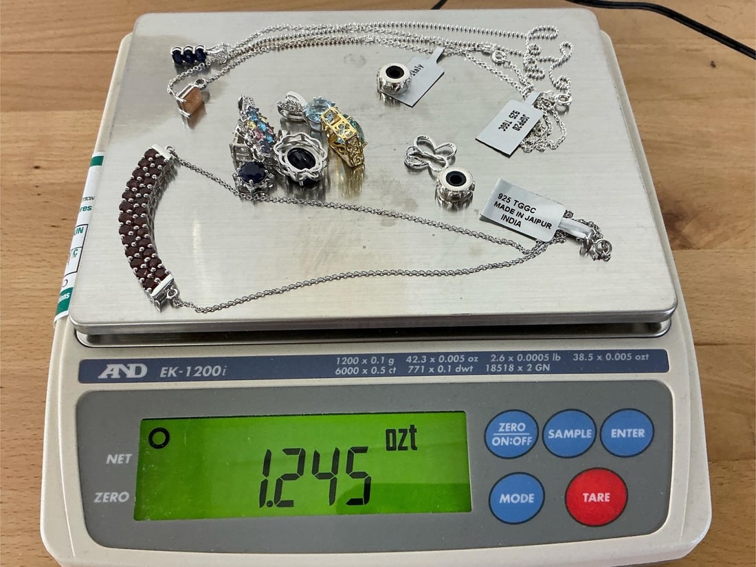 Sterling Silver Chains & Pendants - 13