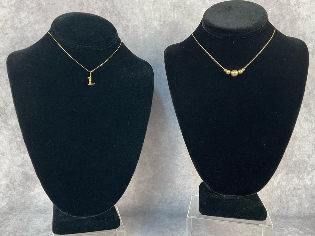 Genuine Gold Necklaces (1 of 6)