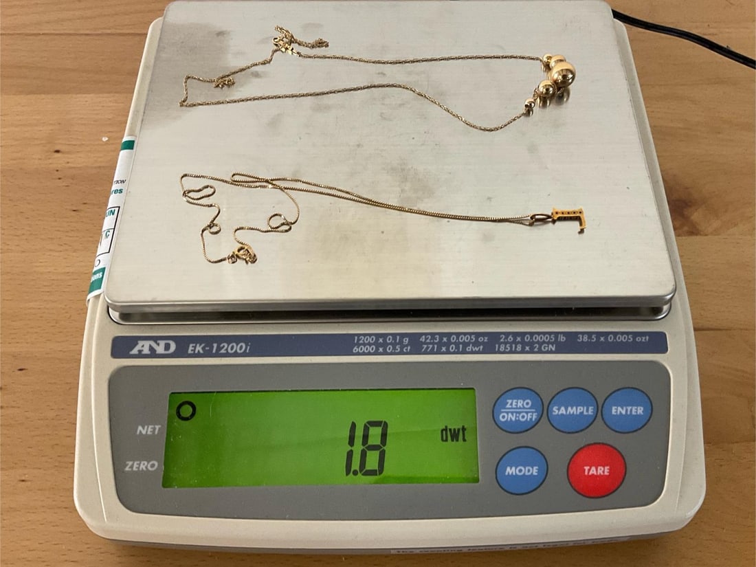 Genuine Gold Necklaces - 6