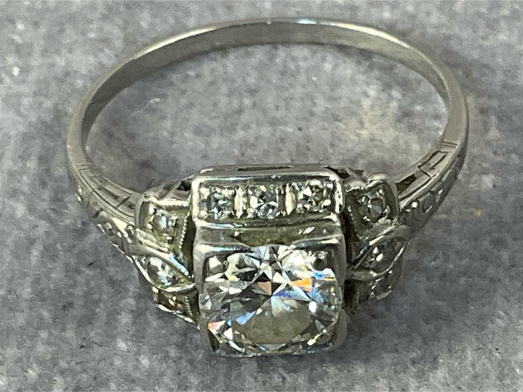 Diamond Solitaire Ring - 5