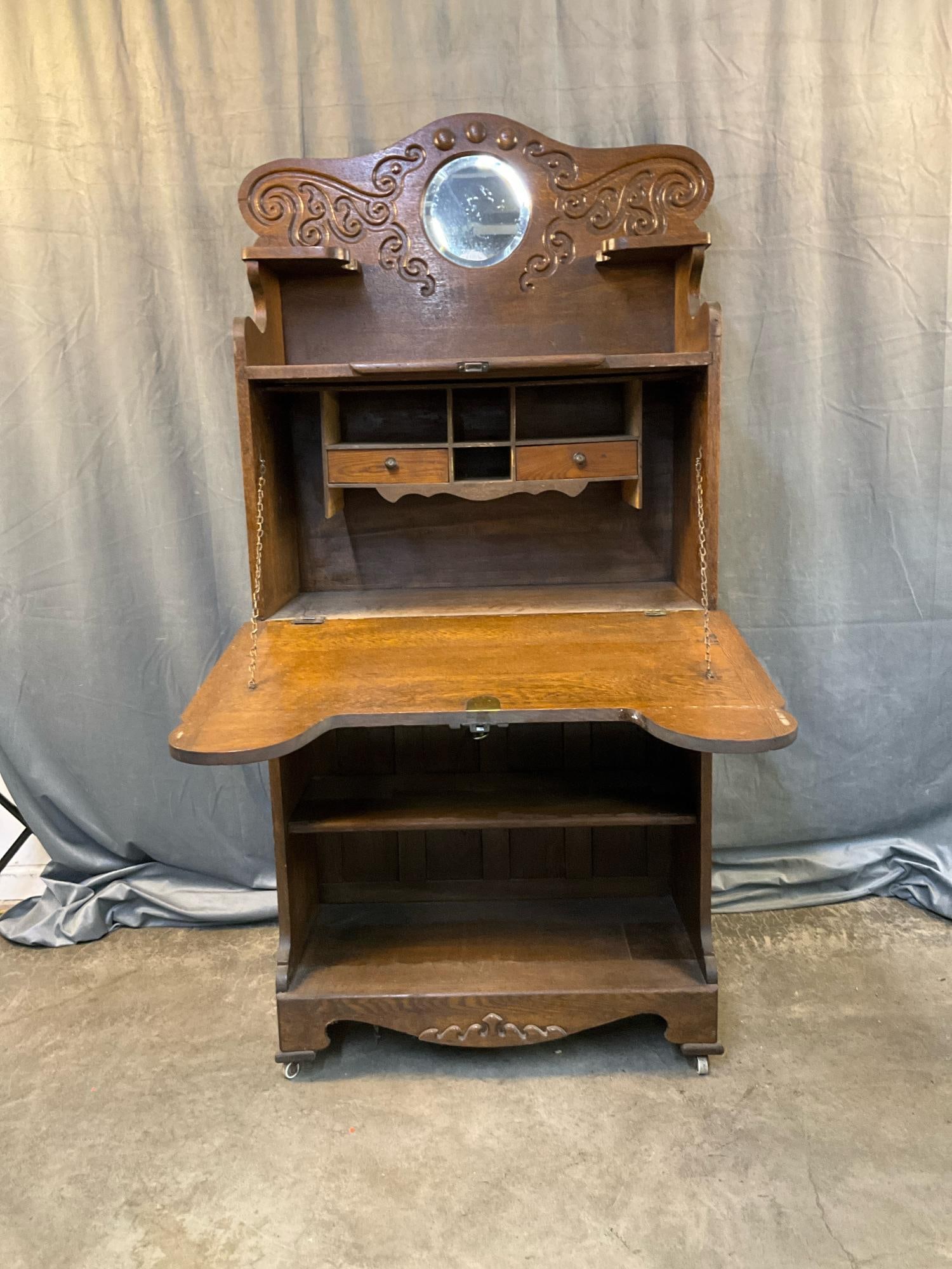 Drop Front Desk - 6