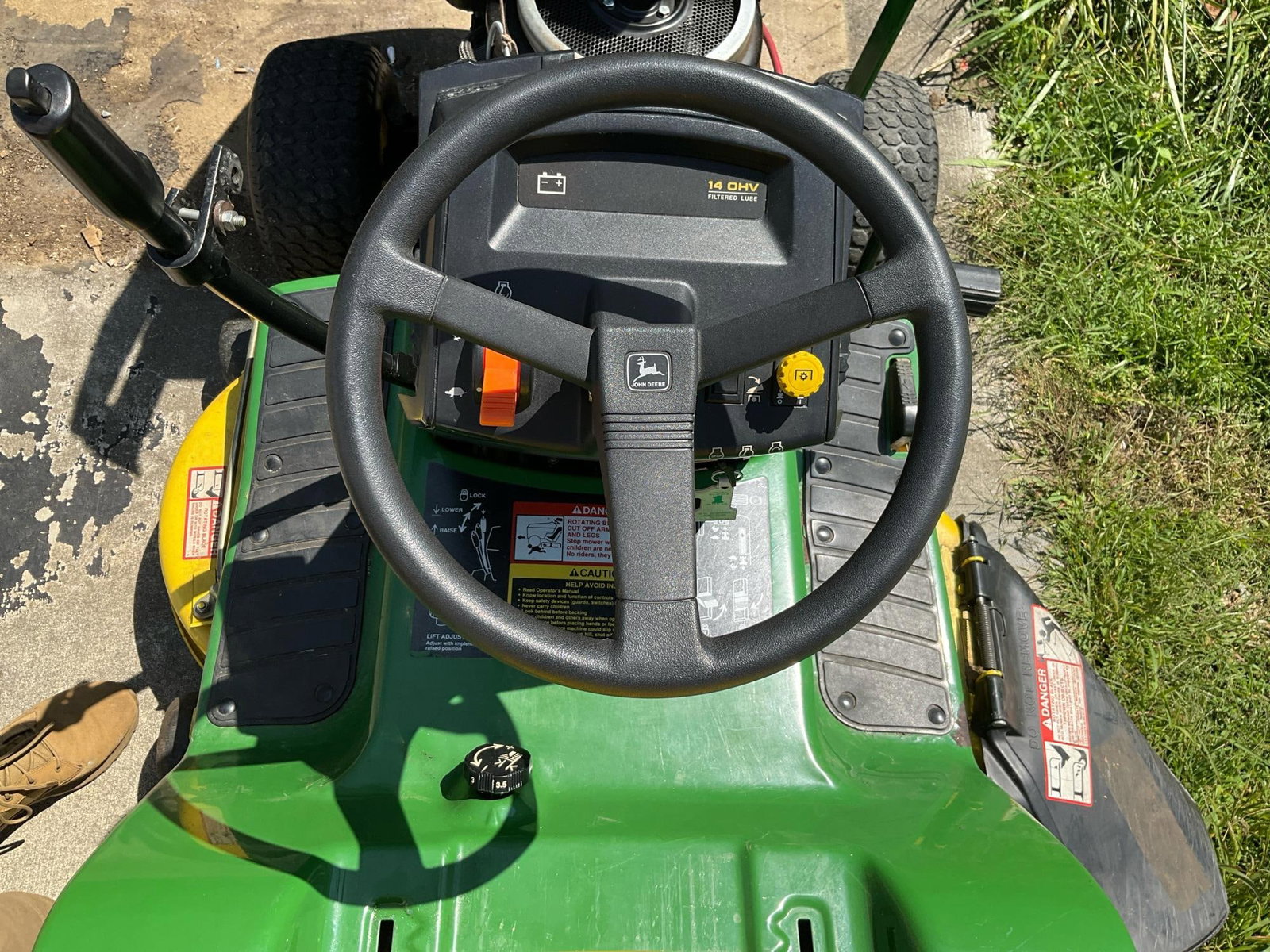 John Deere Mower - 16