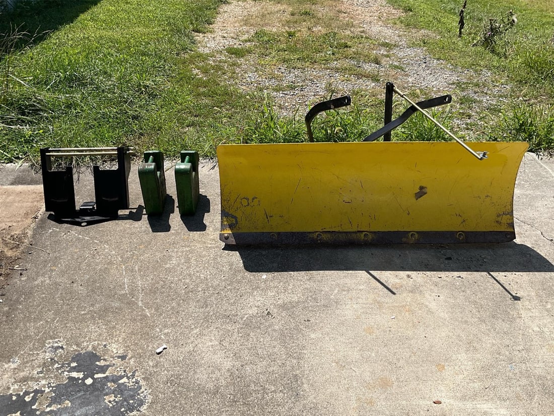 John Deere Snow Plow (1 of 7)