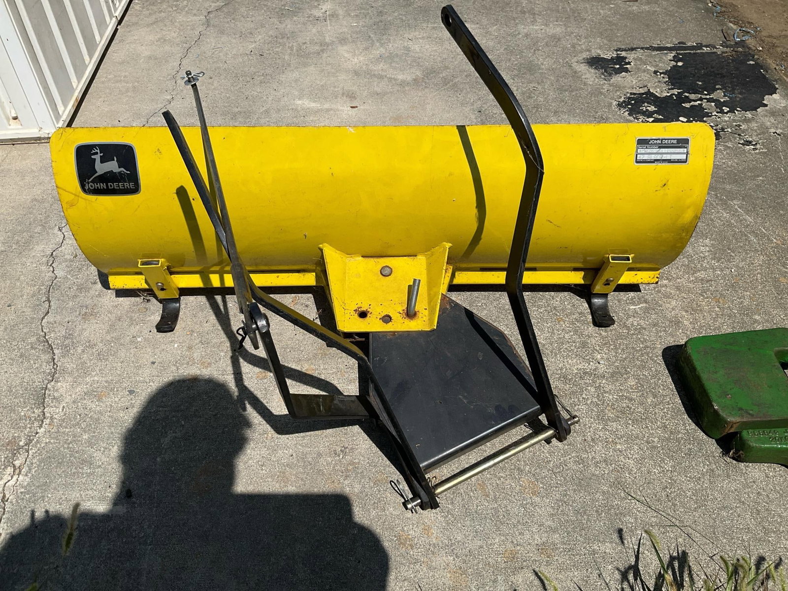 John Deere Snow Plow - 7