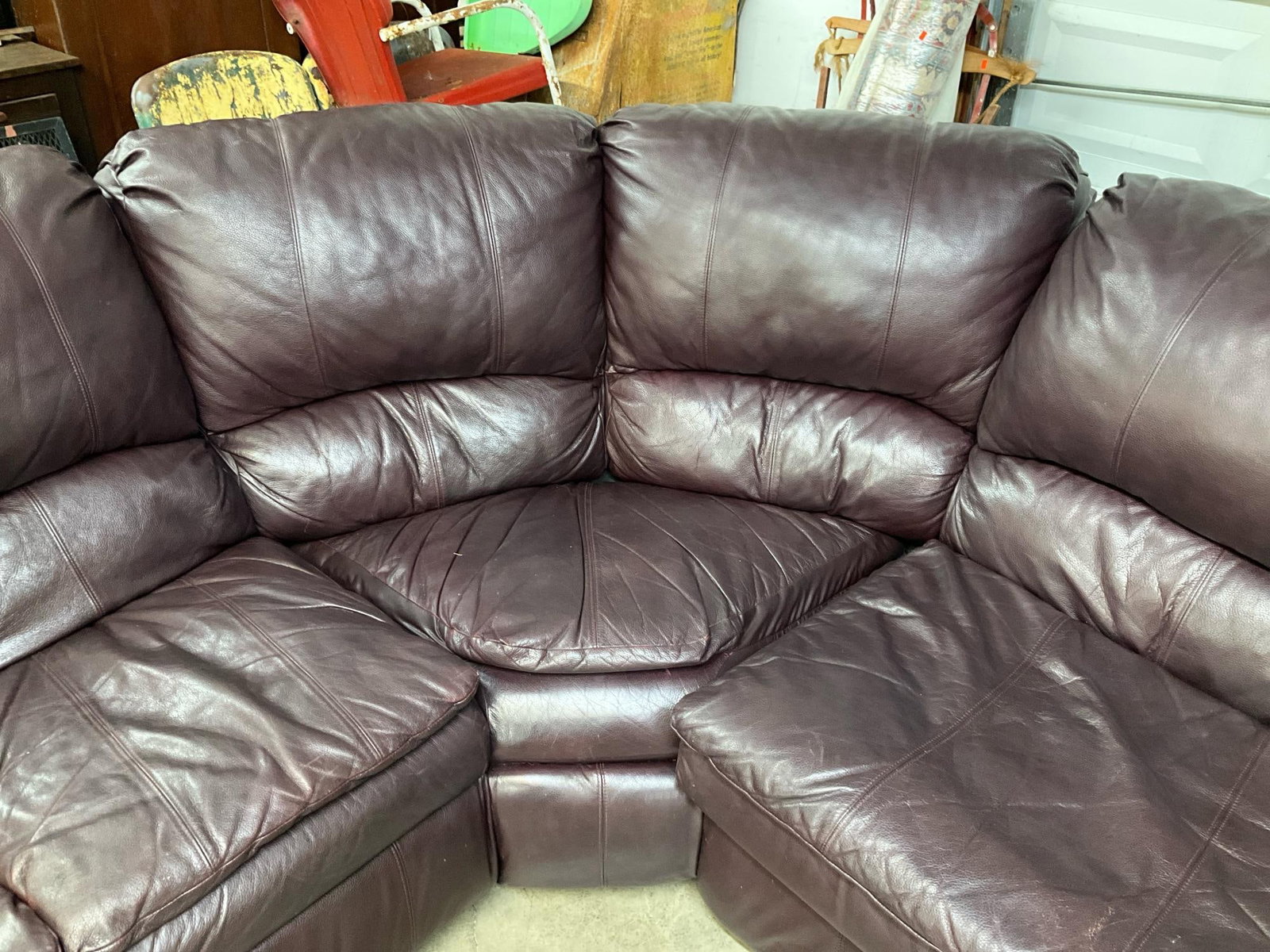 Leather Sofa - 3