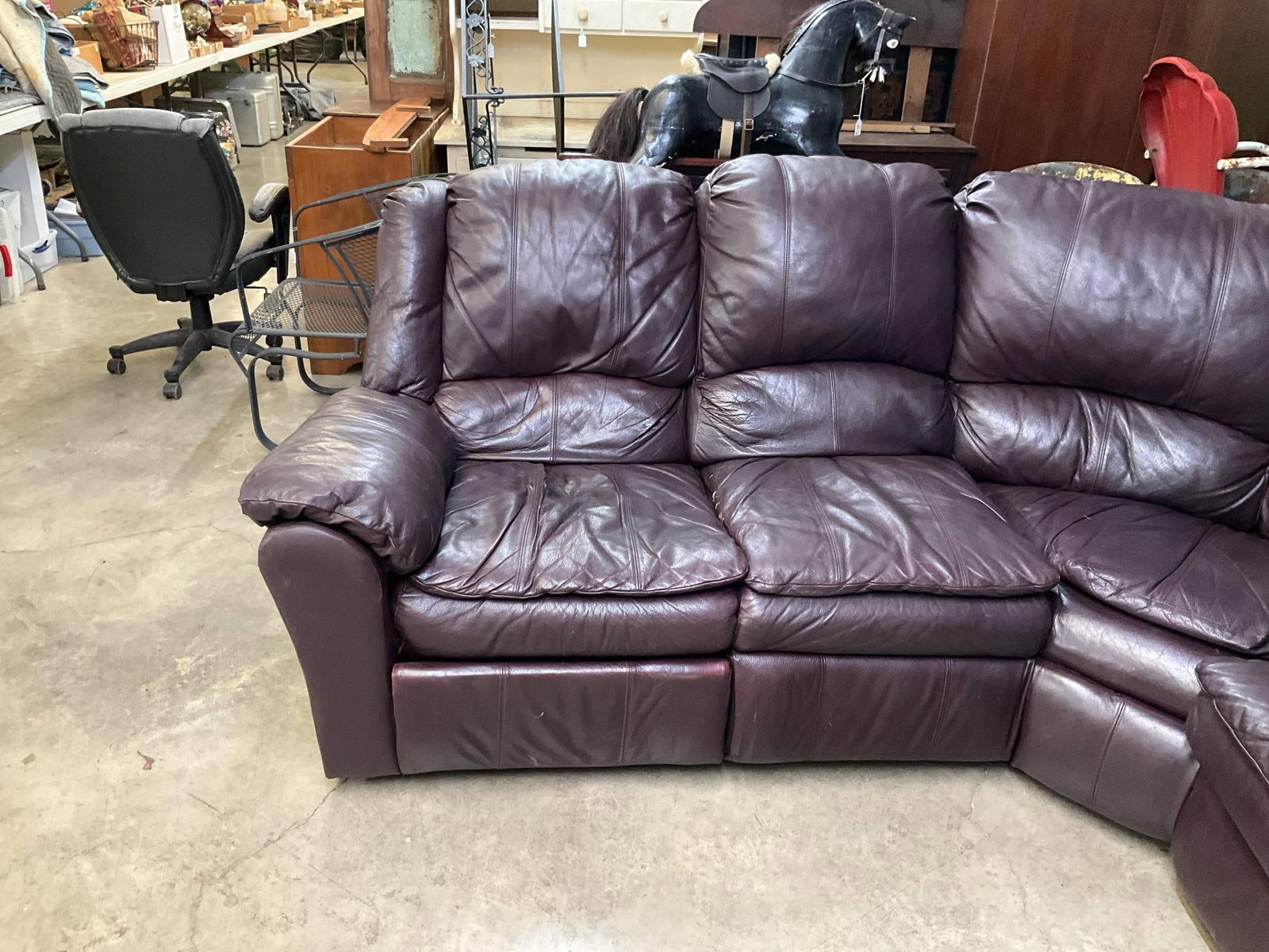 Leather Sofa - 4