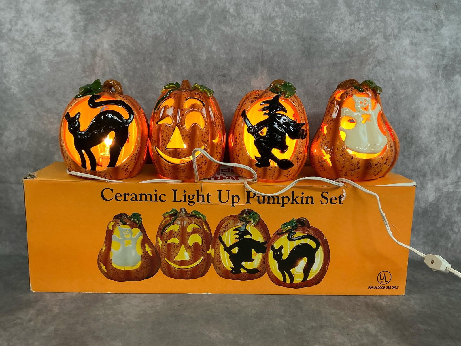 Ceramic Pumpkins, Ghost, & More - 2