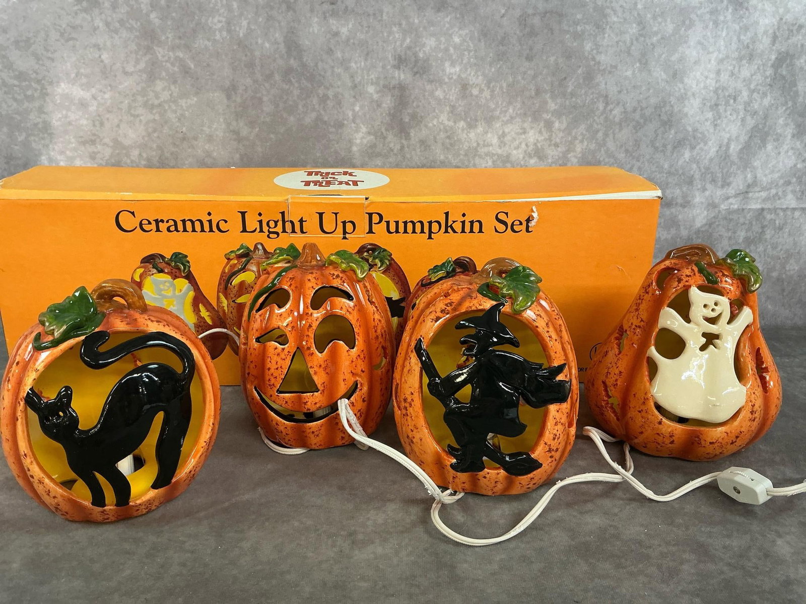 Ceramic Pumpkins, Ghost, & More - 3