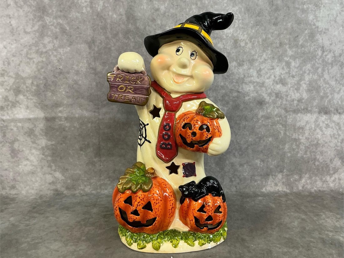 Ceramic Pumpkins, Ghost, & More - 4