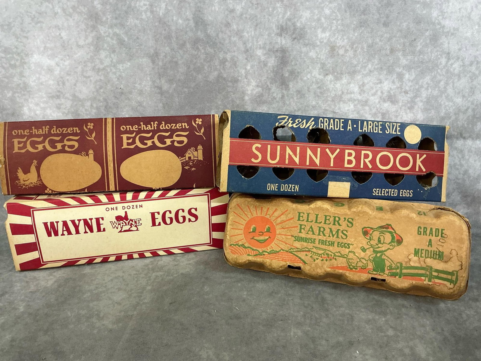 Wire Egg Basket & Cartons - 3
