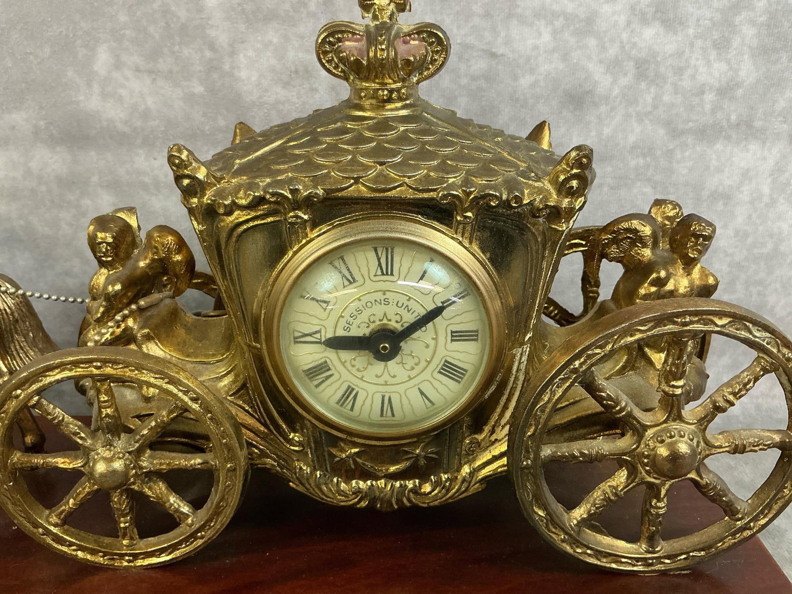 Horses & Carriage Clock - 2