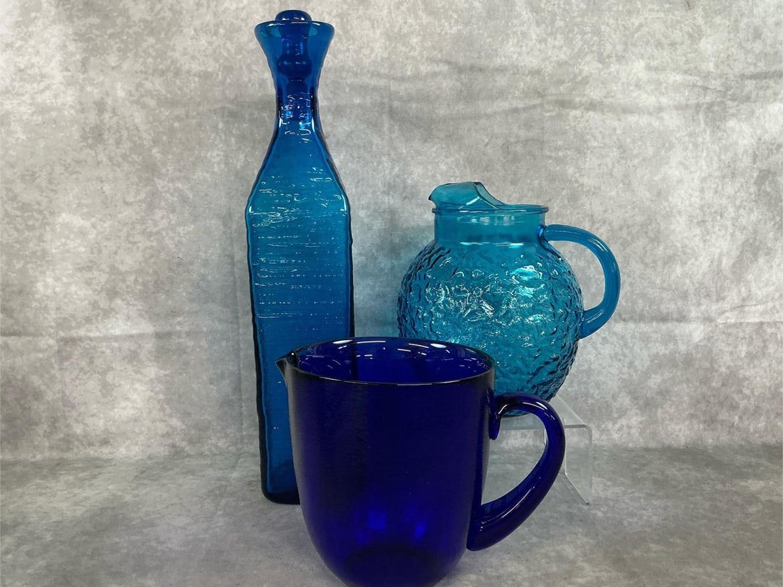 Collectible Blue Glass (1 of 9)