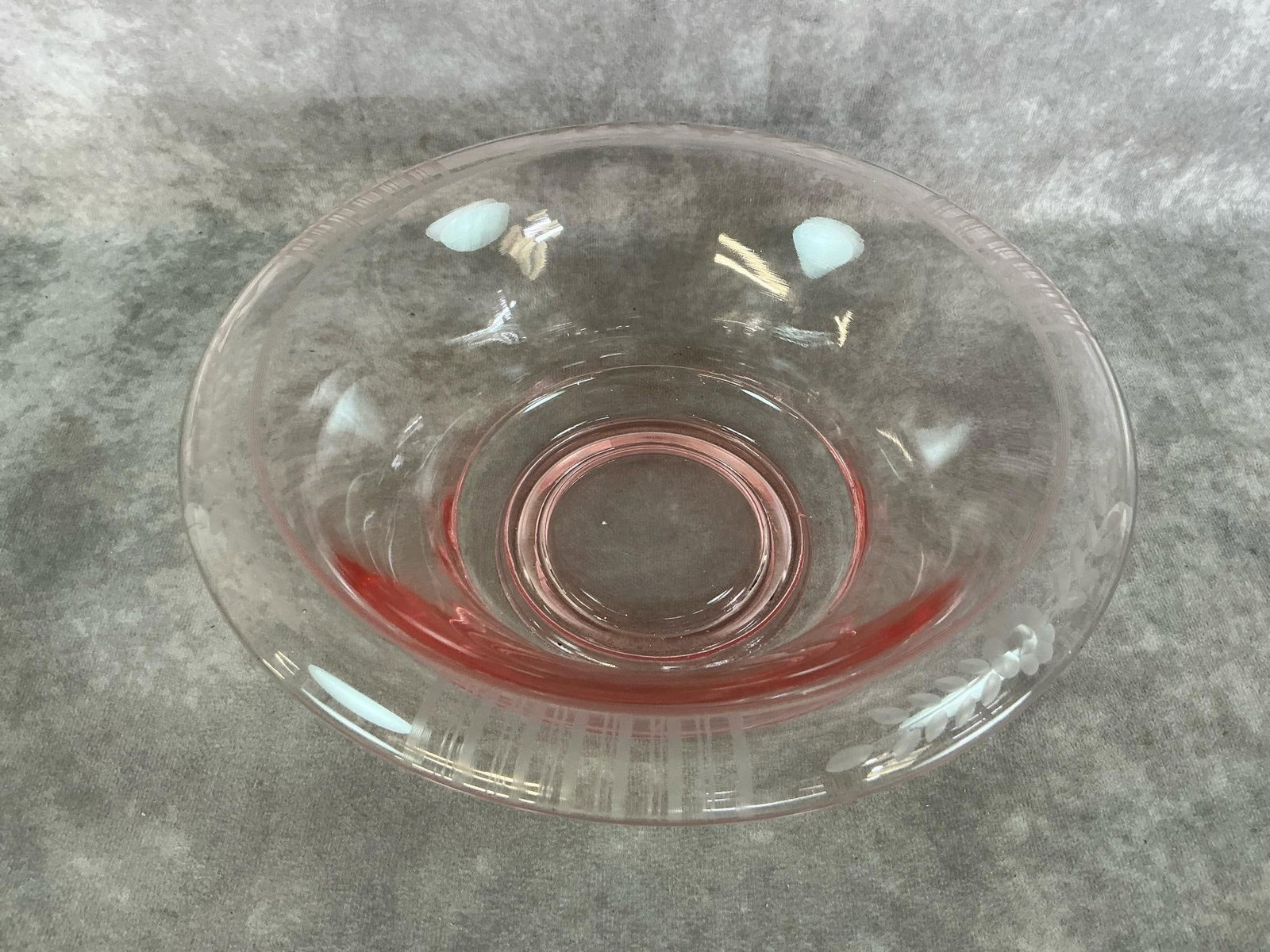 Pink Depression Glass - 6