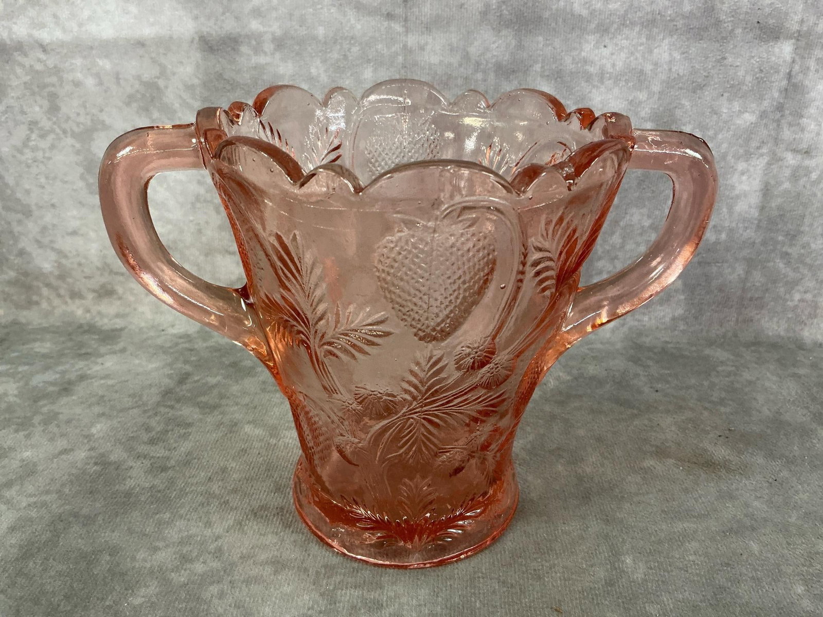 Pink Depression Glass - 7