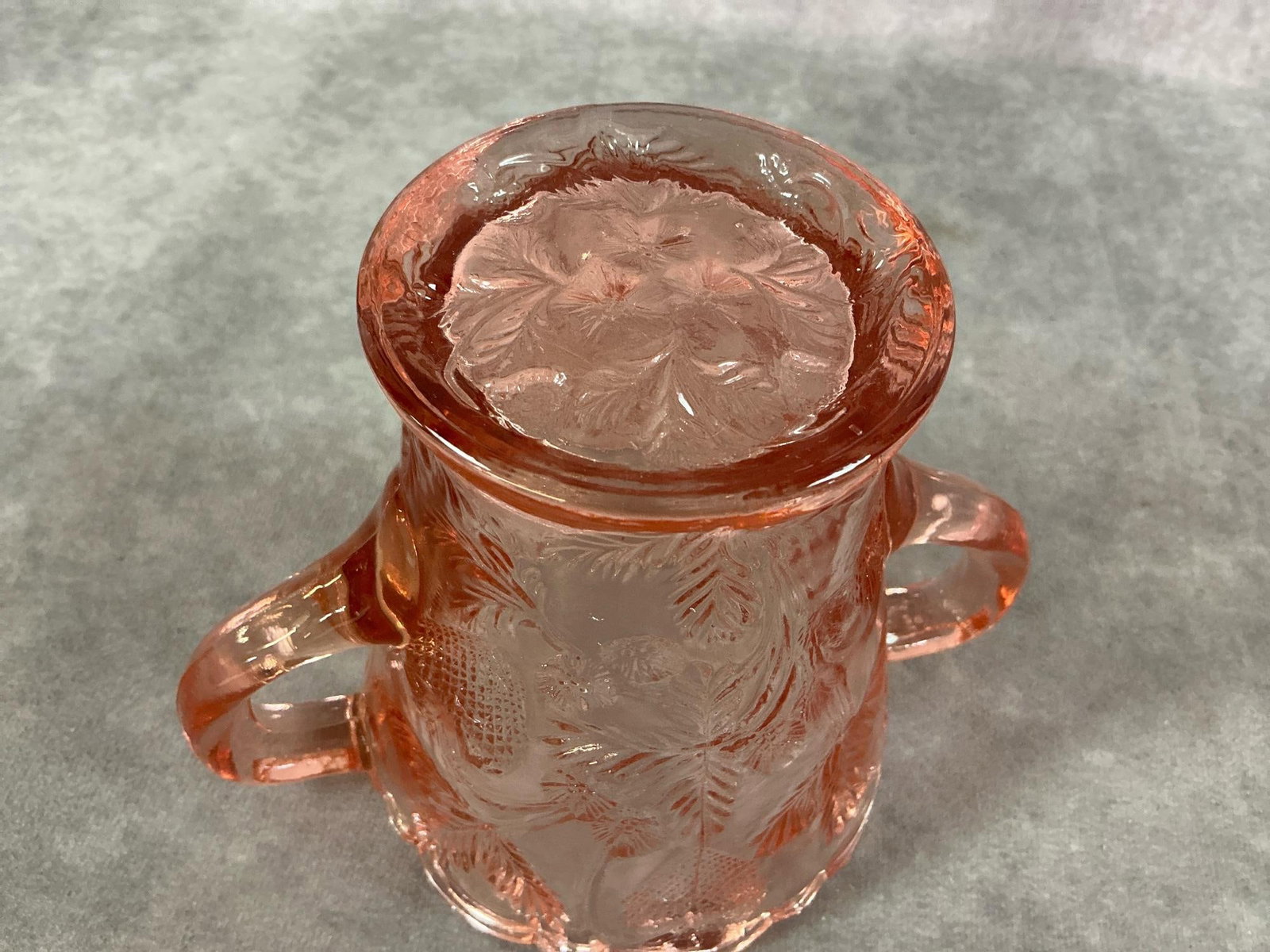 Pink Depression Glass - 8