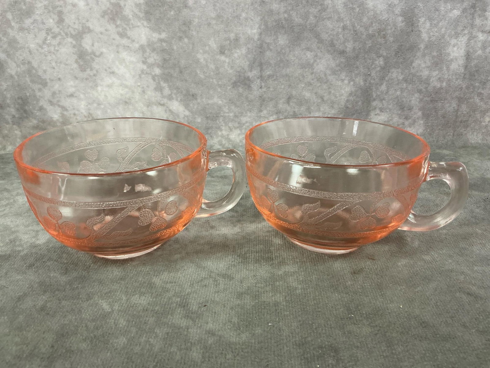Pink Depression Glass - 9