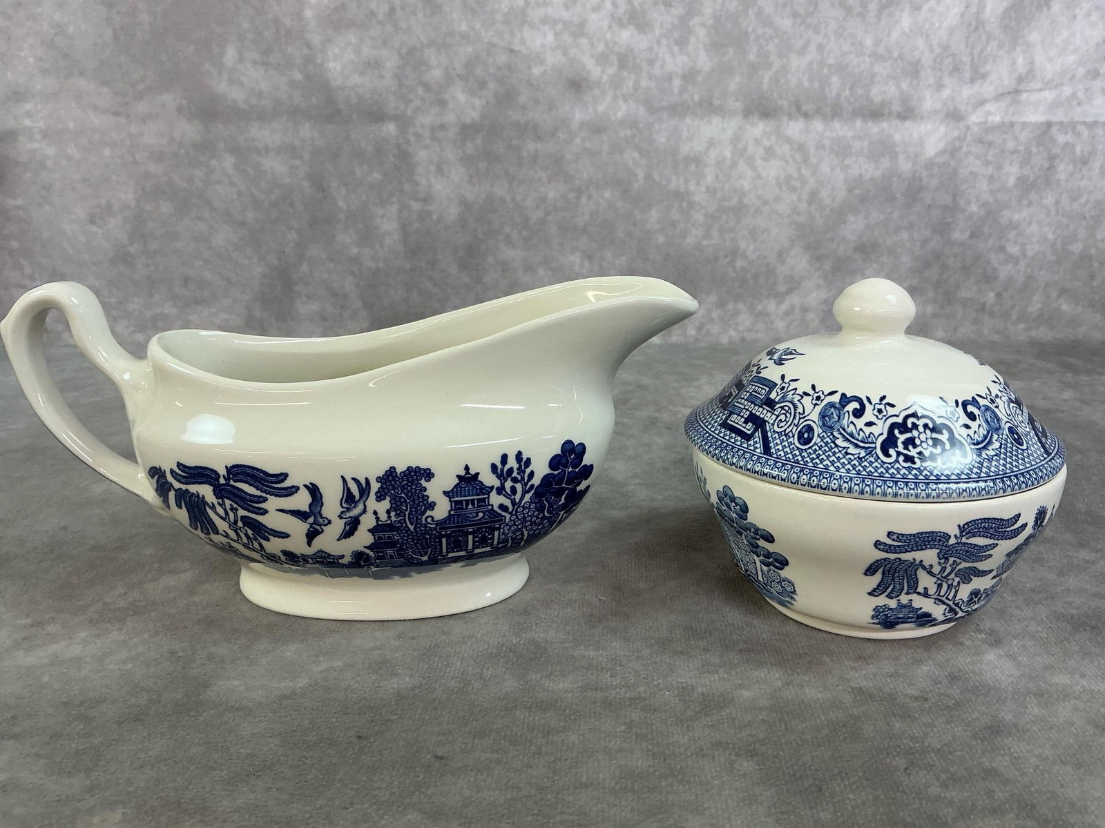 Willow Pattern Dishes - 7