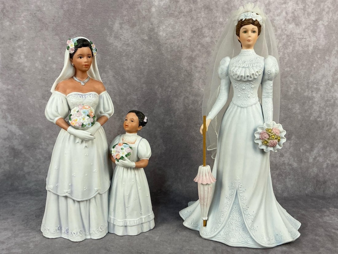 Wedding Porcelain Figurines - 2