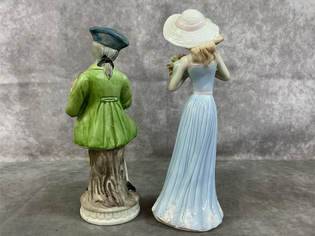 Porcelain & Chalkware Figures - 11