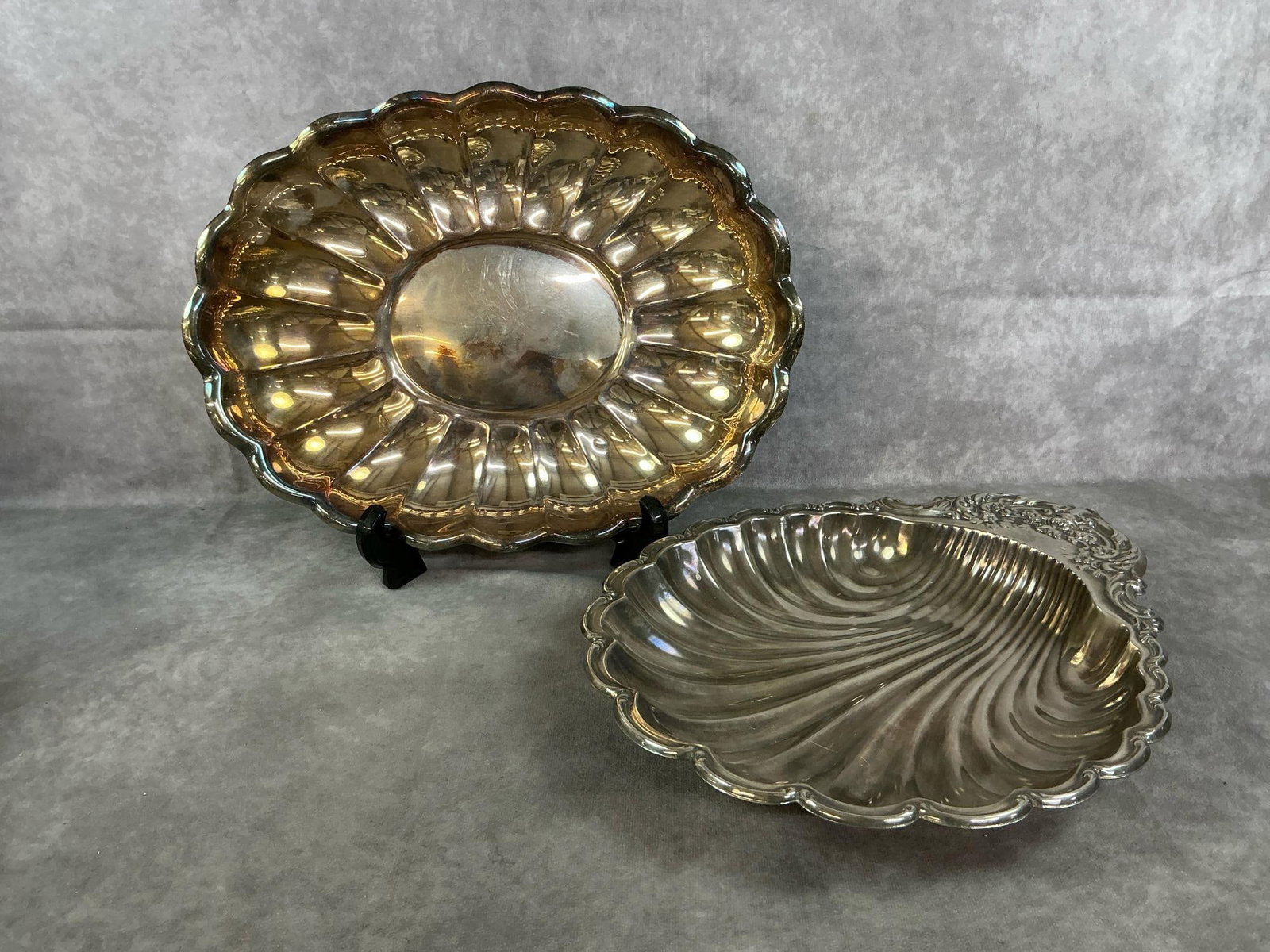 Silver Plated Serving Pieces - 2