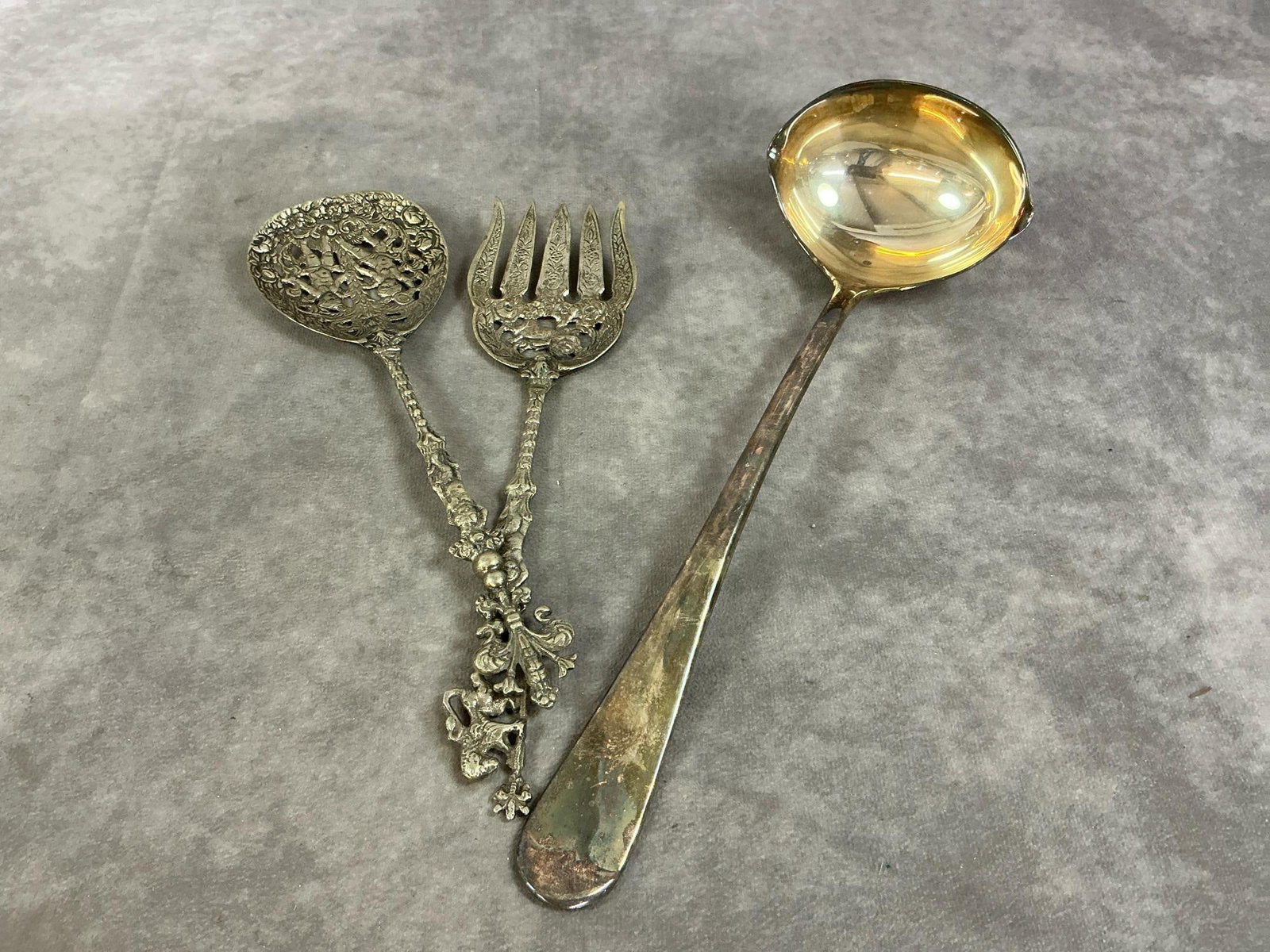 Silver Plated Serving Pieces - 7