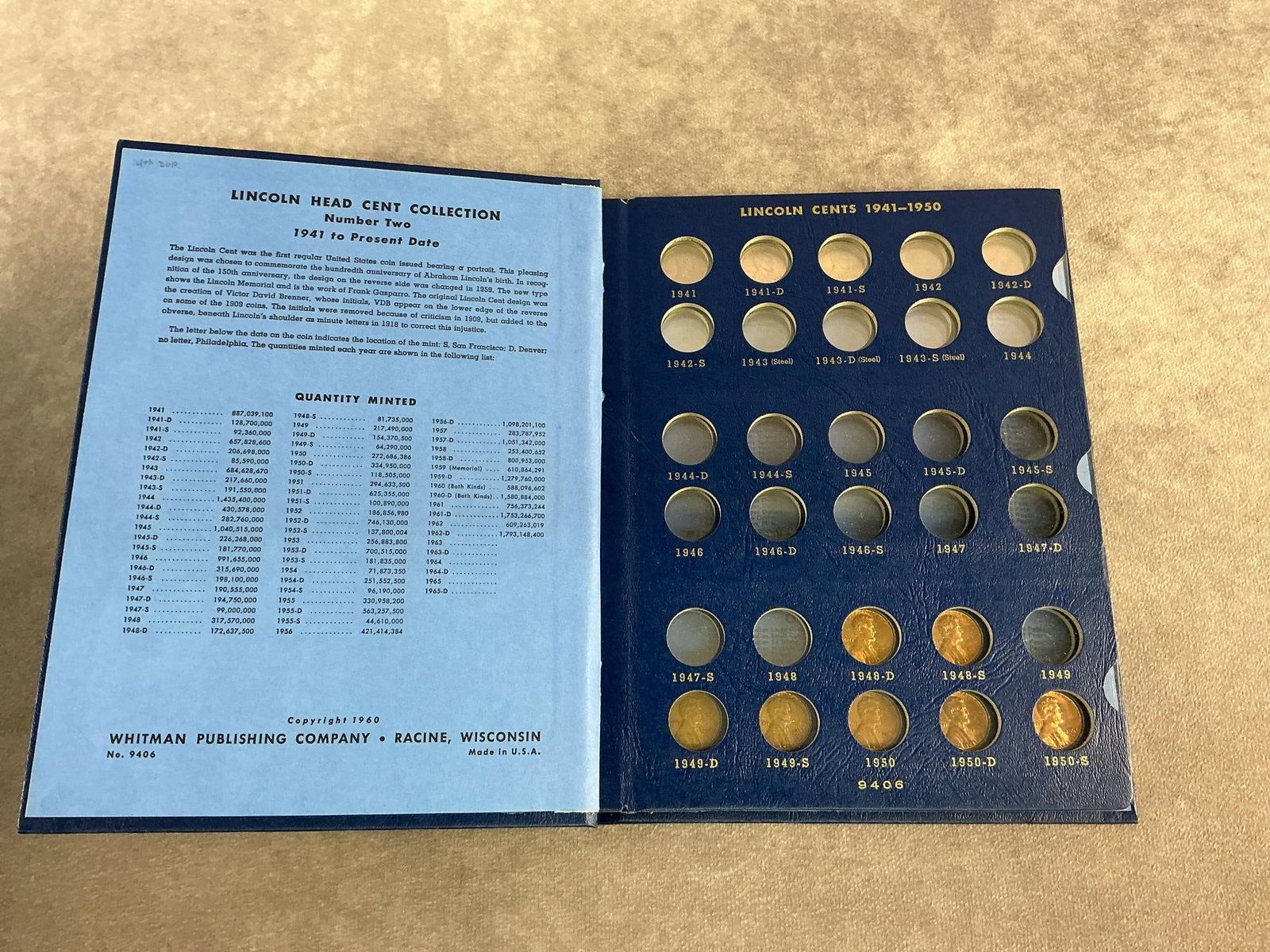 Lincoln Pennies - 10