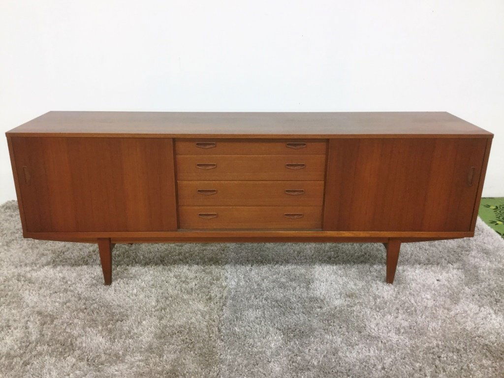 Mid Century Danish Teak Credenza (1 of 4)