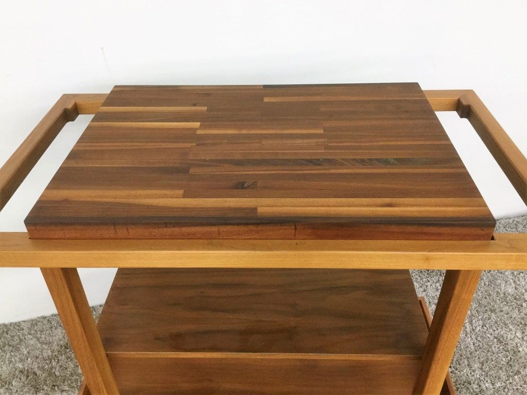 Teak serving cart - 2