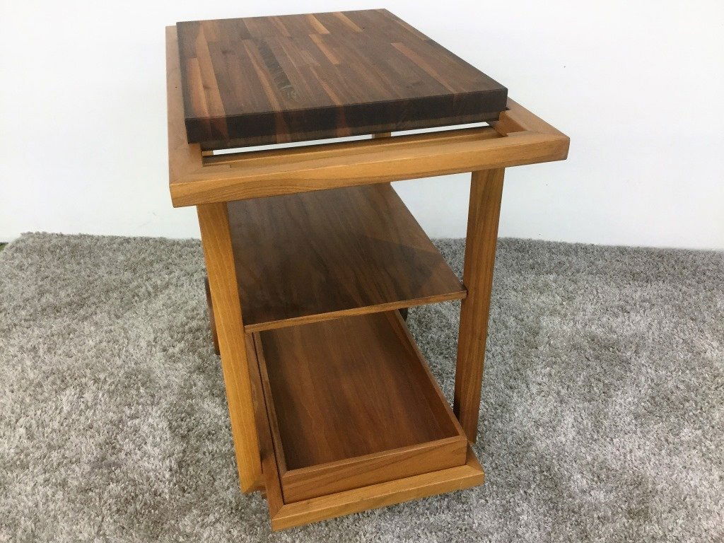 Teak serving cart - 5