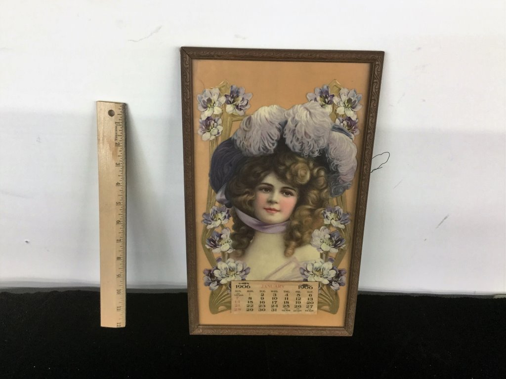 VICTORIAN 1906 CALENDAR (1 of 2)