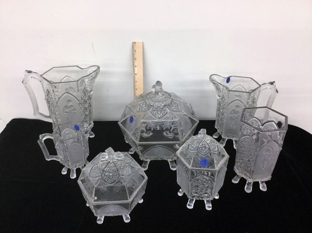 SEVEN PIECE LOT ON LEGS (1 of 8)