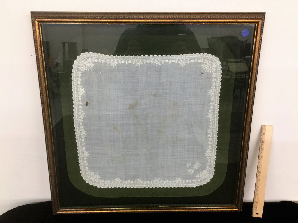 FRAMED HANDKERCHIEF (1 of 1)