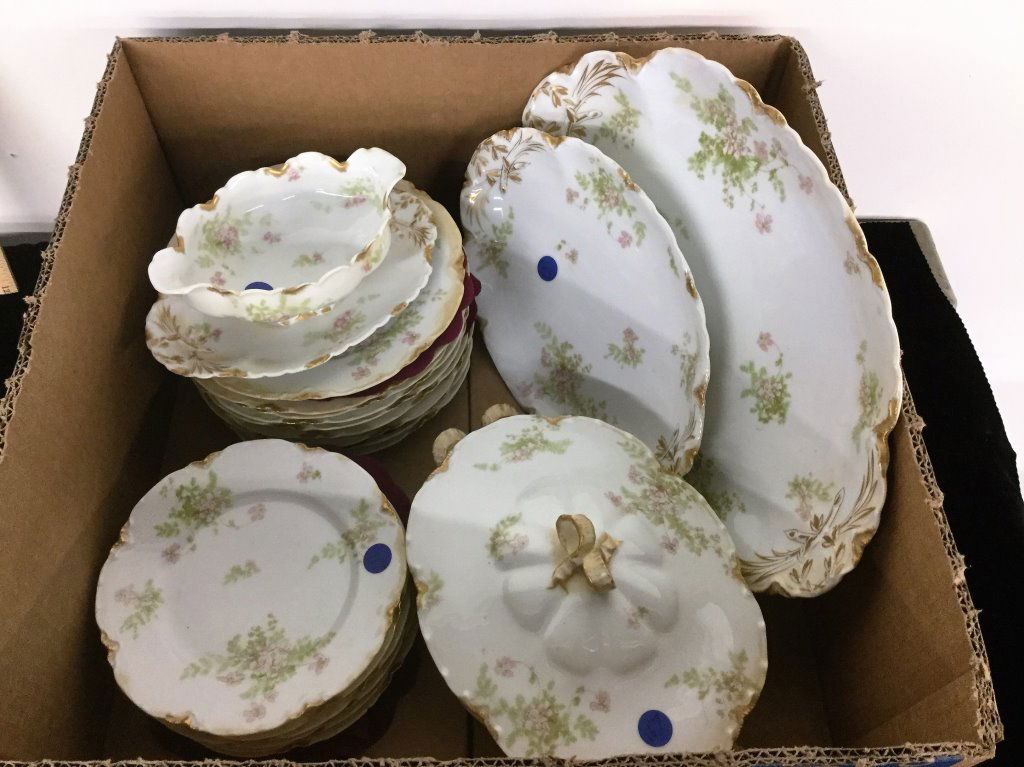 BOX MISC HAVILAND LIMOGE CHINA (1 of 2)