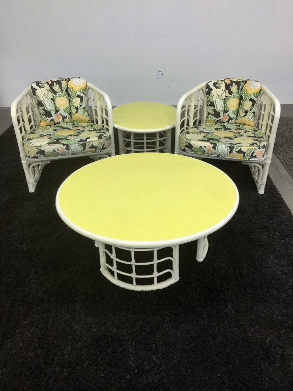 4 PIECE RATTAN SET (1 of 6)