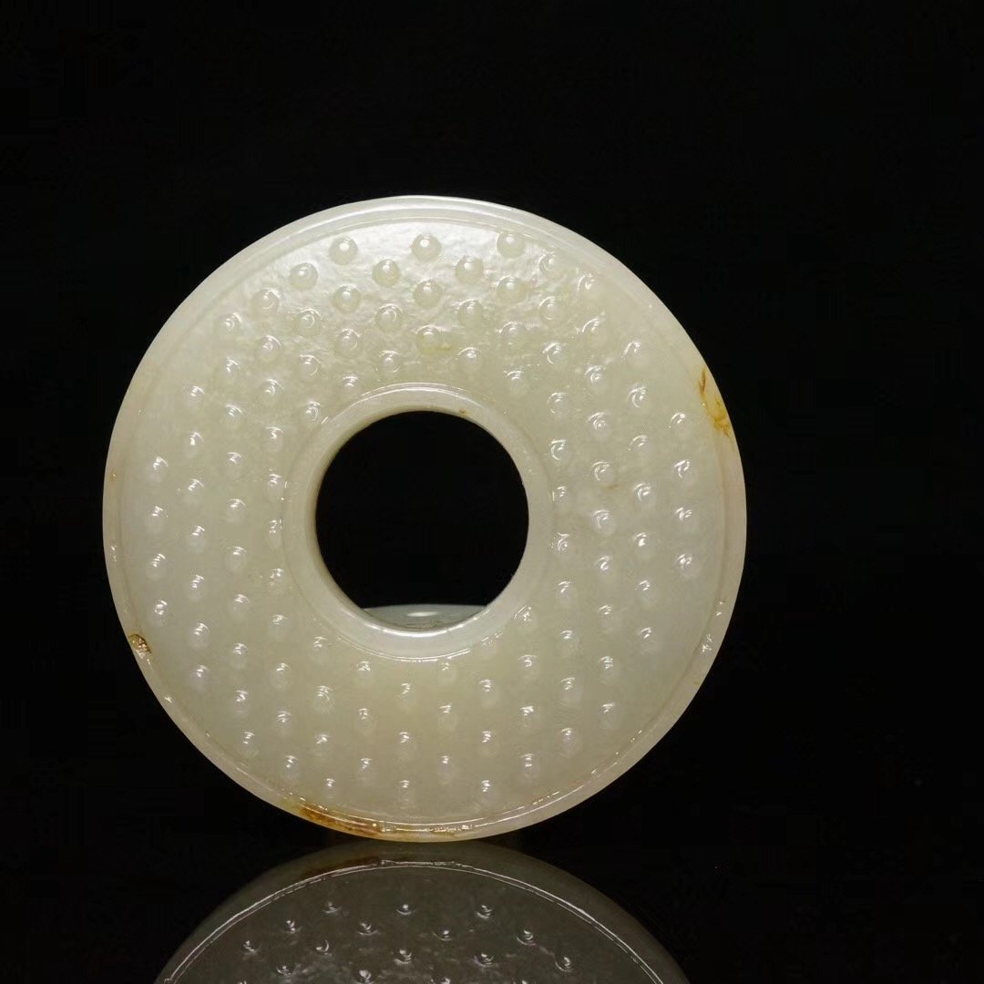 Chinese Antique Jade Bi (1 of 5)