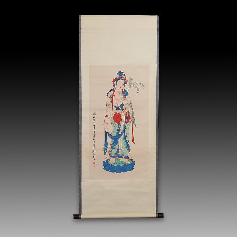 Chinese Scroll Painting,Chang Dai-Chien(1899-1983) (1 of 6)