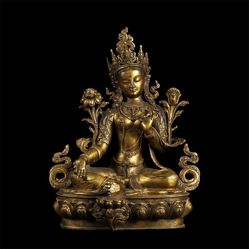 Chinese Antique Bronze Buddha (1 of 6)