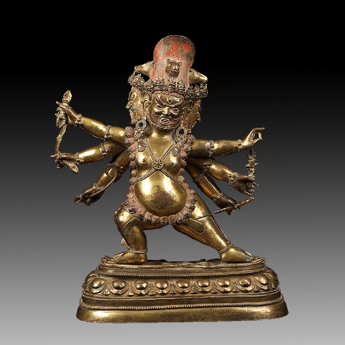 Chinese Antique Bronze Buddha (1 of 6)