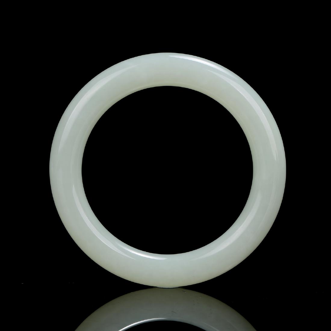 Chinese Hetian Jade Bracelet (1 of 6)