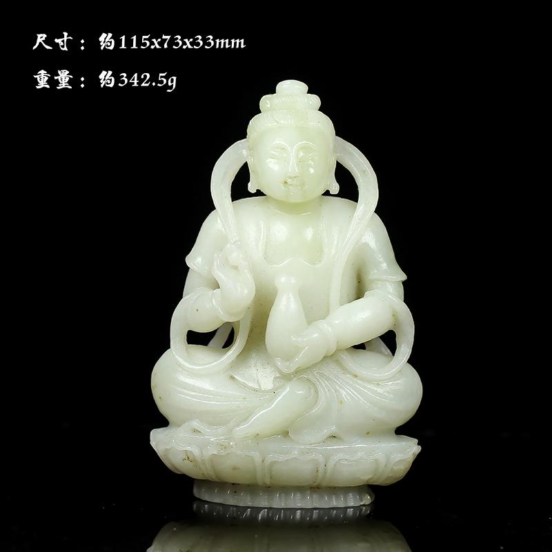 Chinese Hetian Jade Buddha (1 of 6)